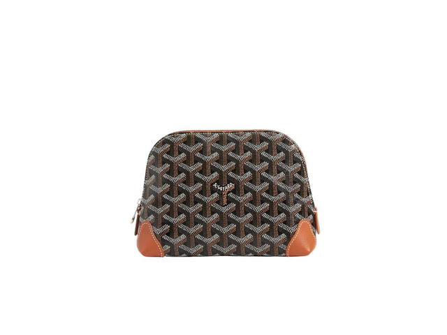 Goyard Goyard Vendôme Cosmetic Pouch Black Tan - view 1