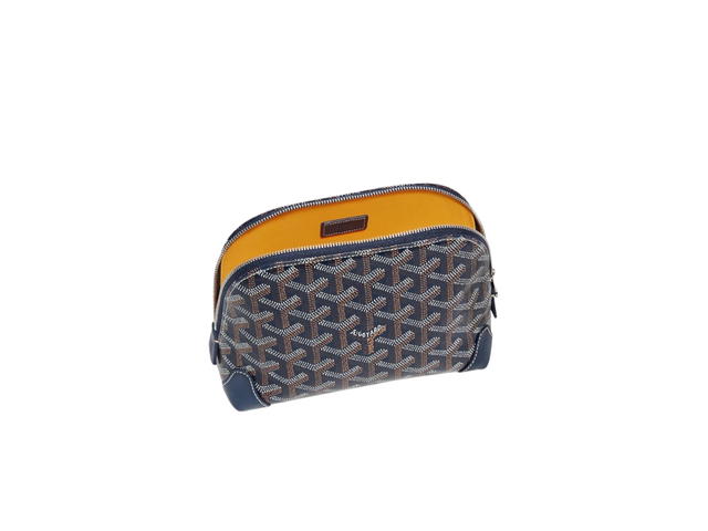 Goyard Goyard Vendôme Cosmetic Pouch Navy Blue - view 3