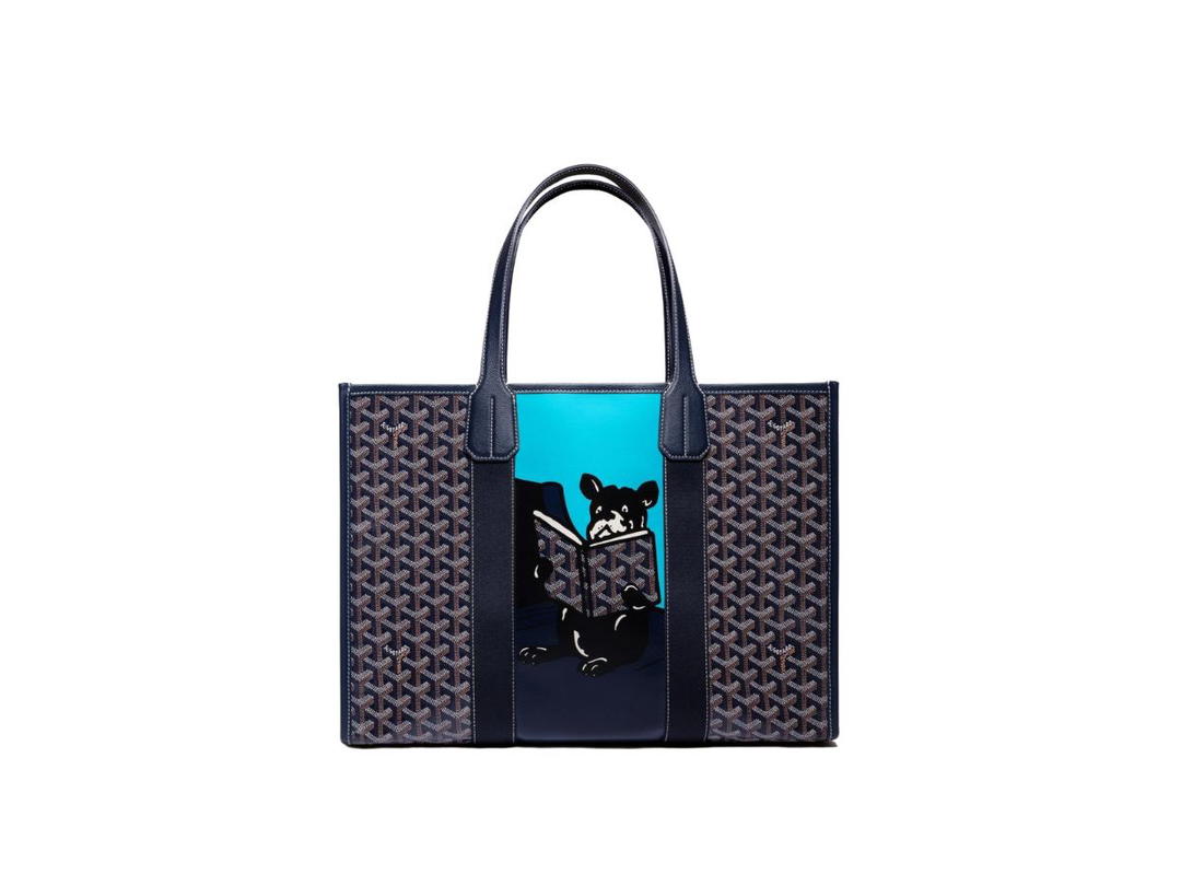 Goyard Goyard Villette MM Tote Bag Navy Blue
