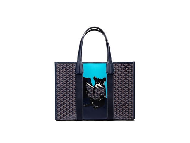 Goyard Goyard Villette MM Tote Bag Navy Blue - view 1
