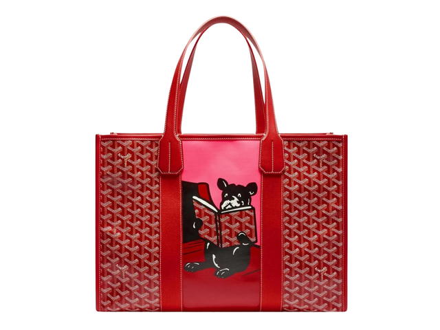 Goyard Goyard Villette MM Tote Bag Red - view 1