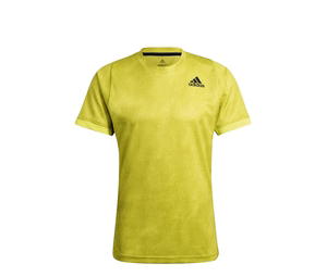 Buy adidas Tennis Freelift Printed Primeblue Tee Yellow at Sasom – Authentic and Ready to Ship