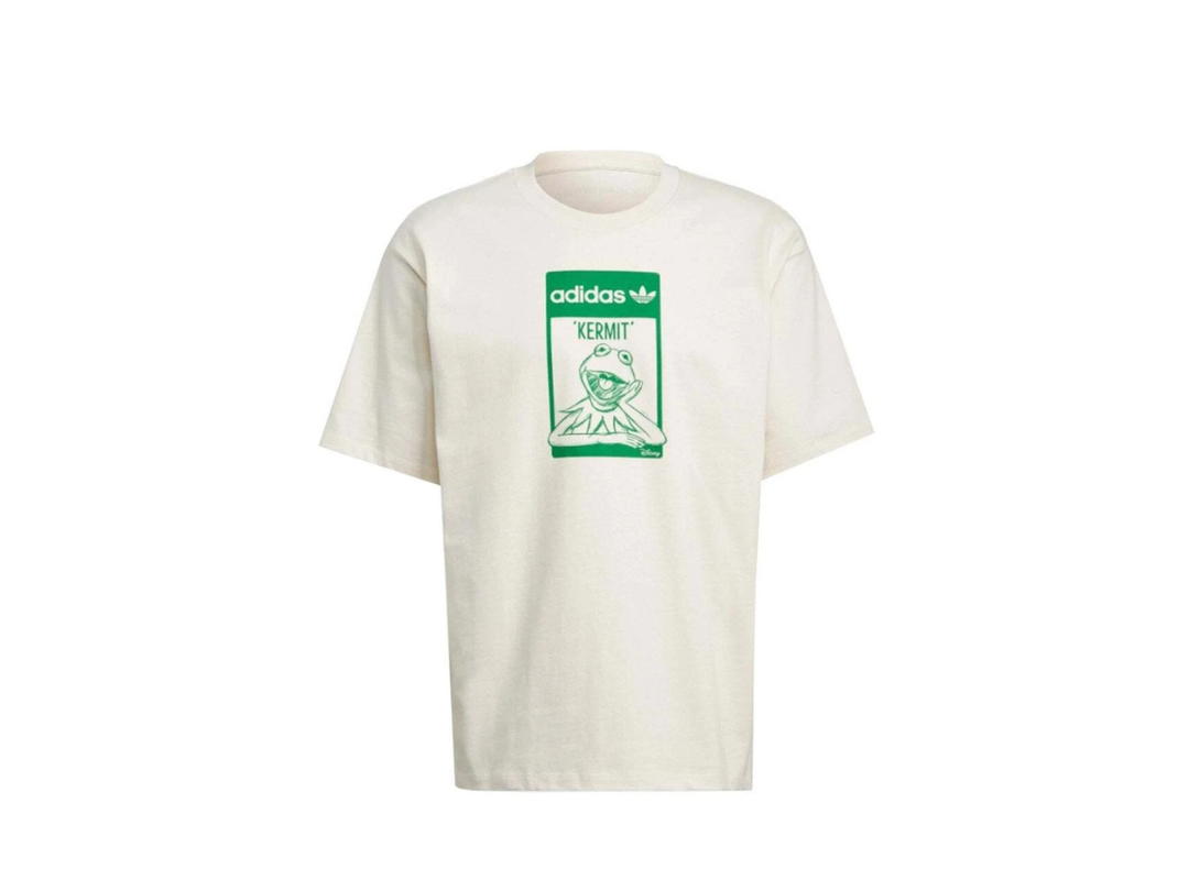 adidas adidas Disney Kermit The Frog T-Shirt White