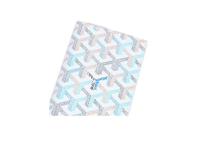 Goyard Goyard Grenelle Passport Cover Multicoloured Polar Blue - view 3