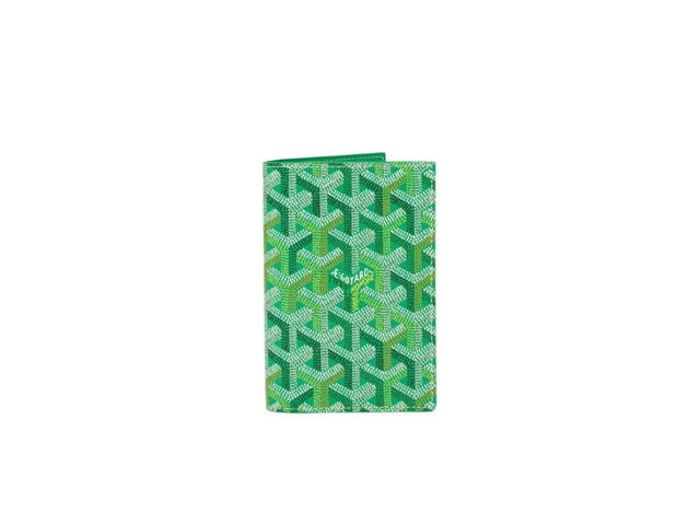 Goyard Goyard Grenelle Passport Cover Multicoloured Meadow Green - view 1