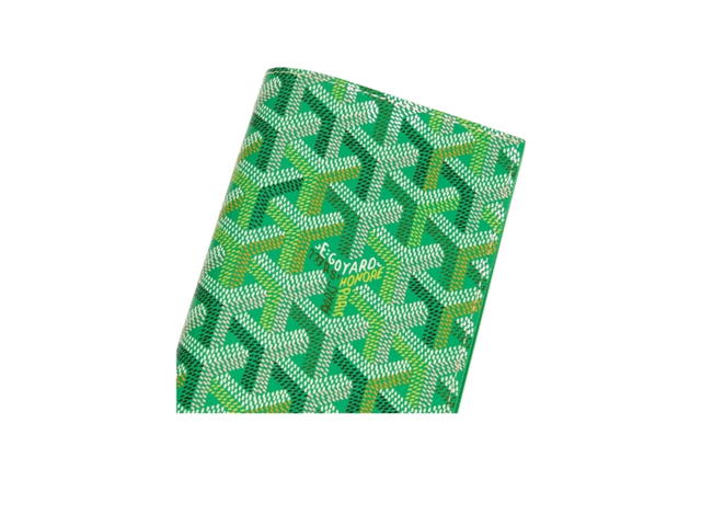 Goyard Goyard Grenelle Passport Cover Multicoloured Meadow Green - view 3