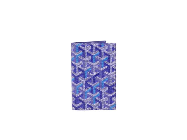 Goyard Goyard Grenelle Passport Cover Multicoloured Blueberry Purple - view 1