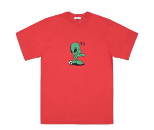 Buy Gosha Rubchinskiy Alien Oversize T-Shirt Red at Sasom – Authentic and Ready to Ship