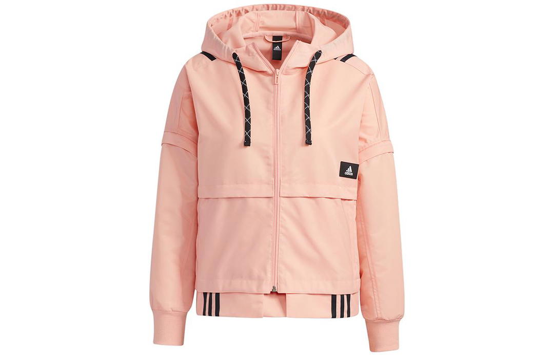 adidas Adidas Str Jkt Light Detachable Sleeve Sports Women's Pink