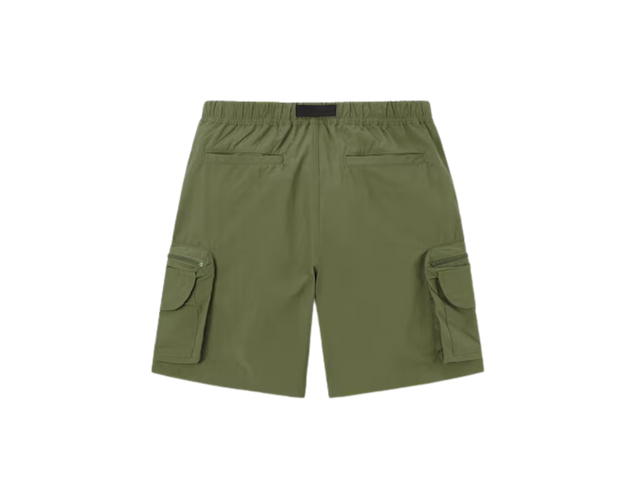 GU GU Nylon cargo shorts Olive - view 2