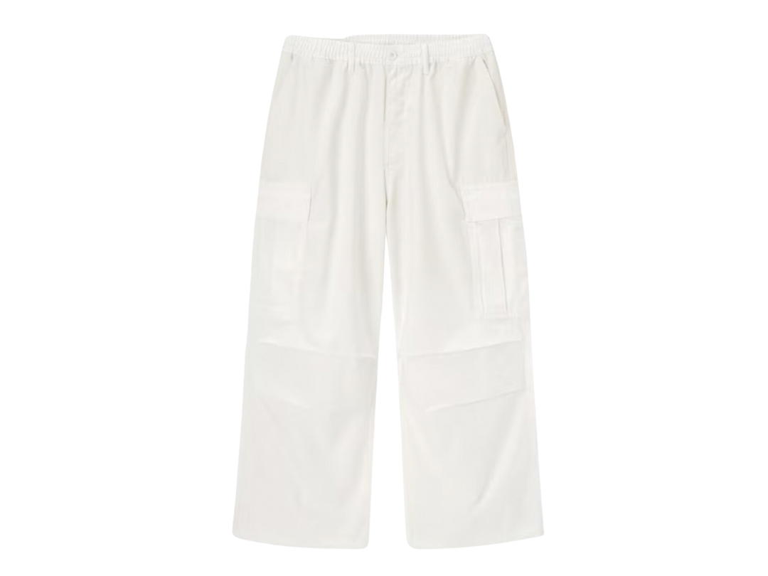 GU Gu Super Wide Cargo Pants Off White