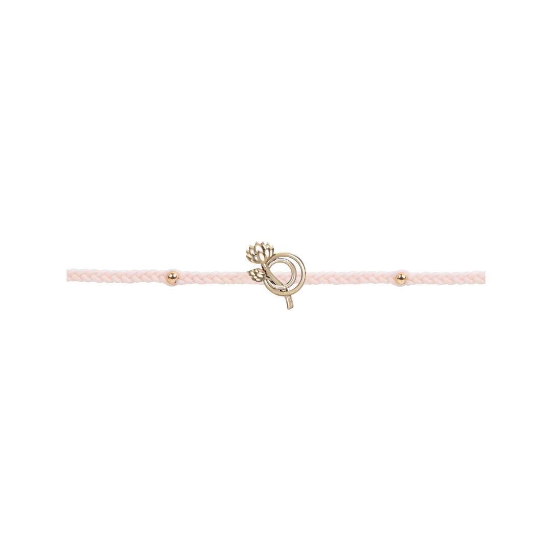 RAVIPA Guanyin Golden Gold Bracelet (Blush pink)
