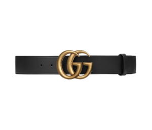 Buy Gucci 2015 Re-Edition Wide Leather Belt In Black Leather Antiqued Brass Hardware With Shiny Finish Hardware at Sasom – Authentic and Ready to Ship