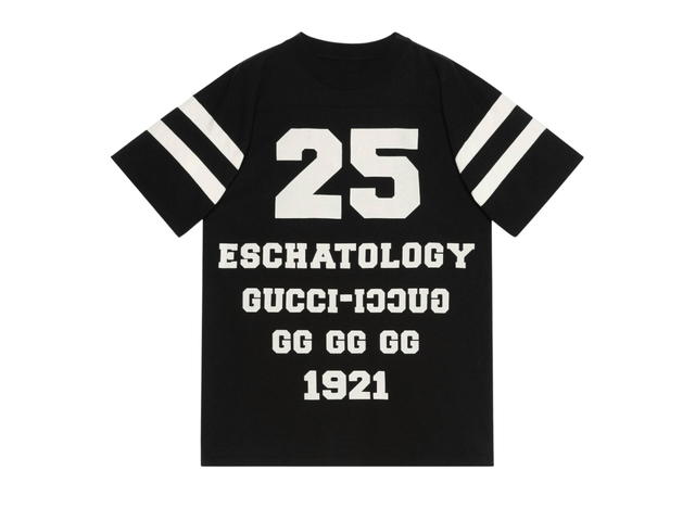 Gucci Gucci 25 Eschatology and Gucci Loved T-Shirt Black - view 1