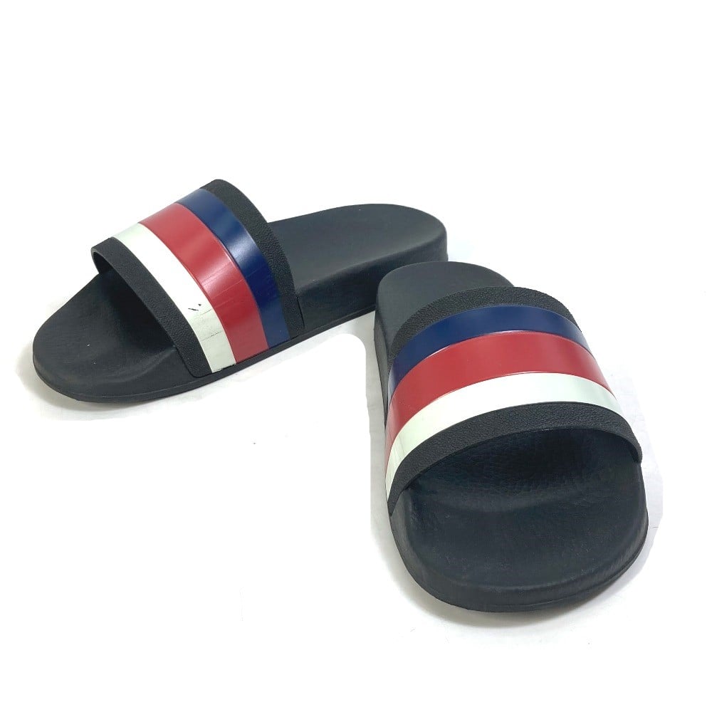 Gucci GUCCI 308234 Benassi Tricolor color Shoes Shower Sandals Pool rubber White