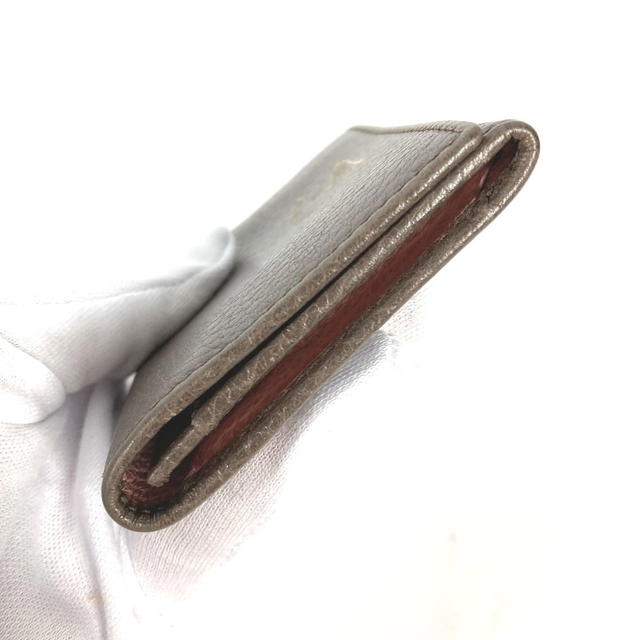 Gucci GUCCI 381045 Bifold Swing Pass Case Card Case Leather - view 5