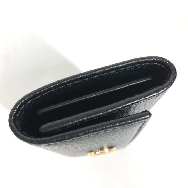 Gucci GUCCI 456118 key GG Marmont 6-Ring Key Case Leather Black - view 4