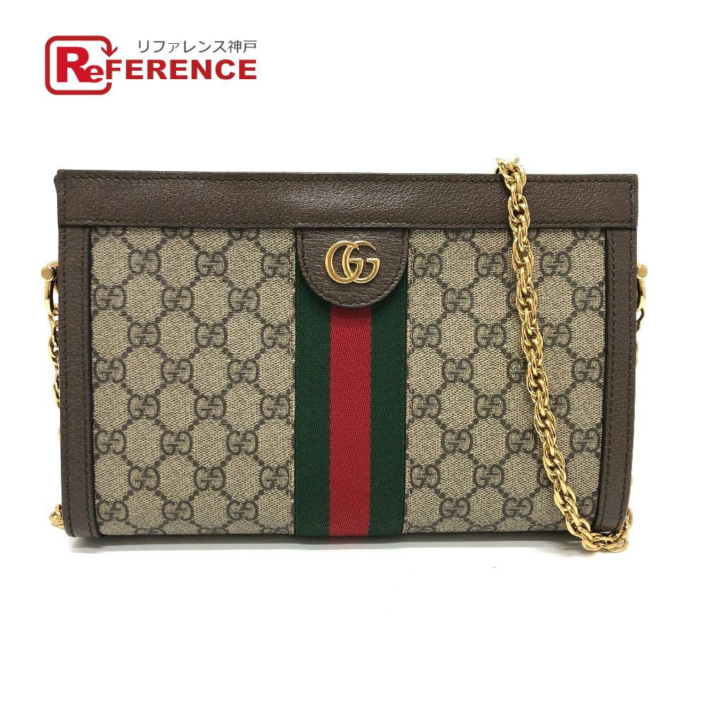 Gucci GUCCI 503877 Ophidia GG Small chain bag Shoulder Bag GG Supreme Canvas