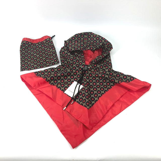 Gucci GUCCI 581635 GG star raincoat hood Tops Apparel with Pouch poncho Unused - view 3