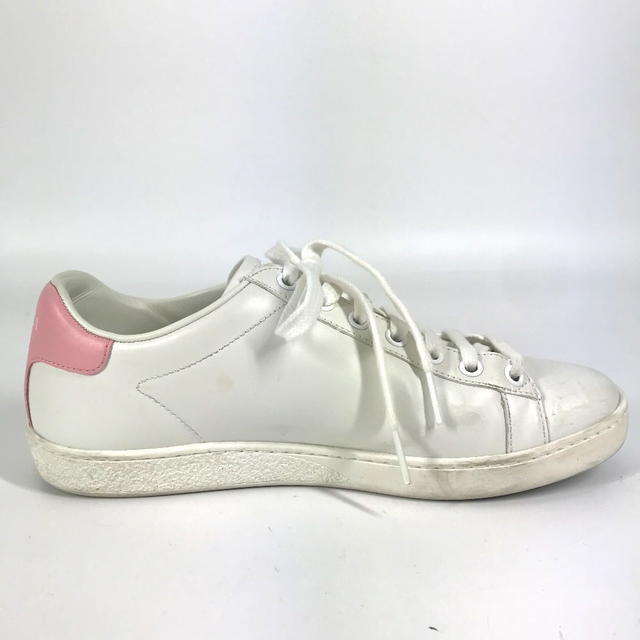 Gucci GUCCI 598527 Ace Logo Bicolor Shoes Low-cut Interlocking G sneakers - view 4