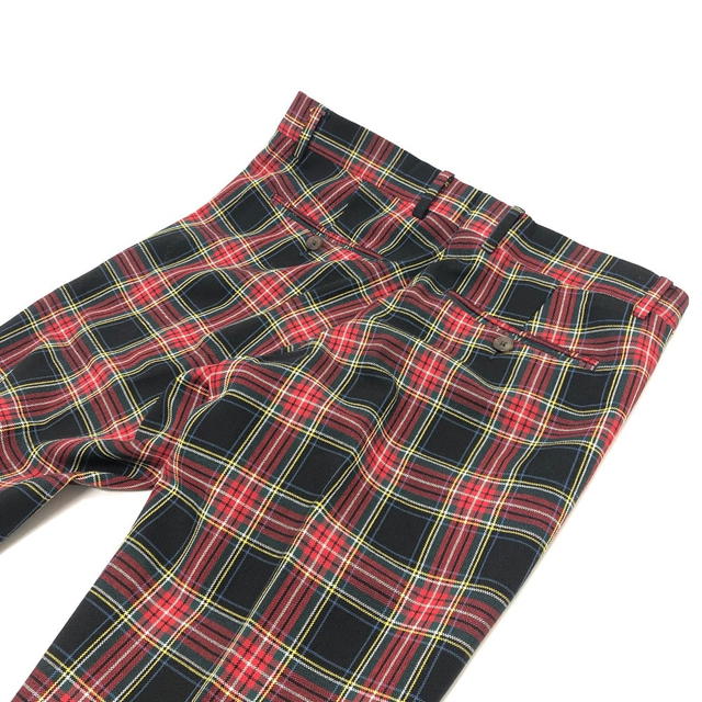 Gucci GUCCI 864U01 Check pattern Sweatpants Pants Check Pattern Pants Pants wool Red - view 5