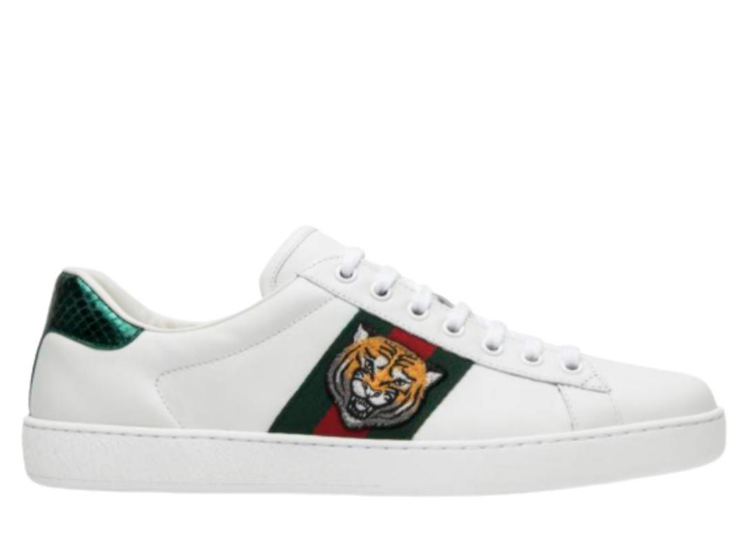 Gucci Gucci Ace Embroidered Tiger