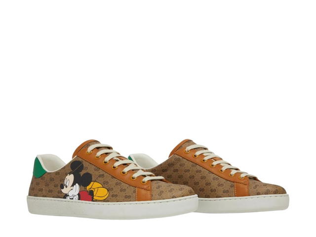 Gucci Gucci Ace Low Disney Mickey Mouse Beige - view 3