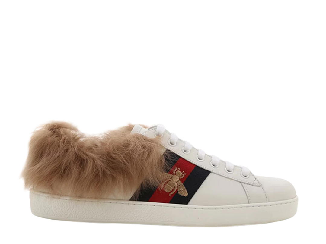 Gucci Gucci Ace Wool Embroidered Bee (W)