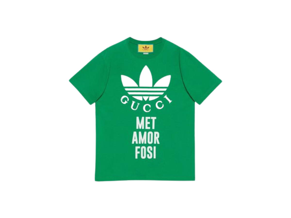 Gucci Gucci adidas x Gucci Cotton Jersey T-Shirt