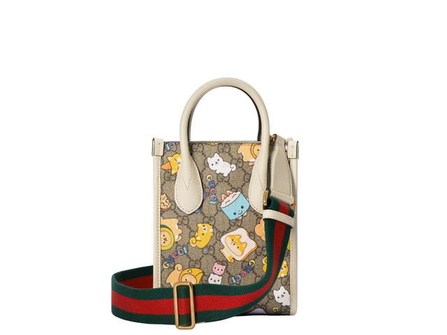 Gucci Gucci Mini Tote Bag Animal Print - view 2