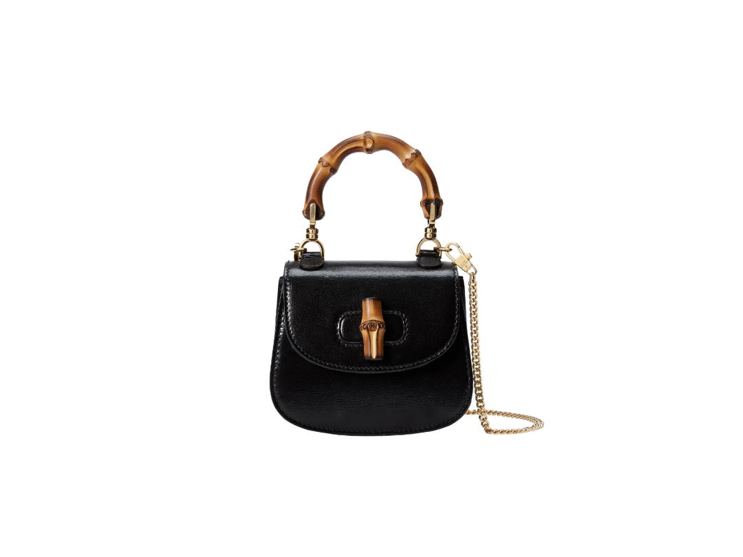 Gucci Gucci Bamboo 1947 Super Mini Bag Bamboo