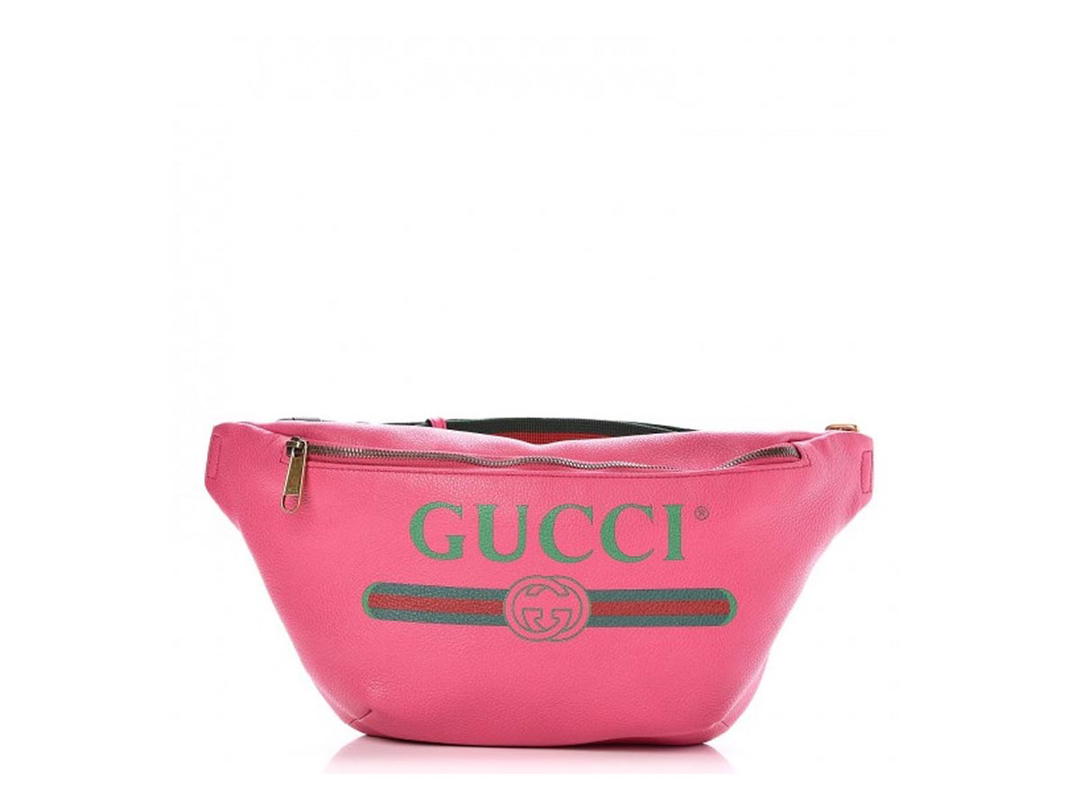 Gucci Gucci Belt Bag Logo Print