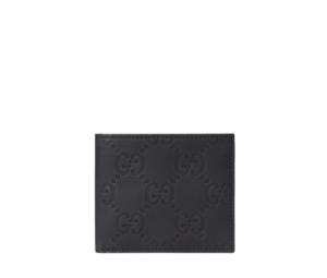 Buy Gucci Bi-Fold Wallet In GG Rubber-Effect With Black at Sasom – Authentic and Ready to Ship