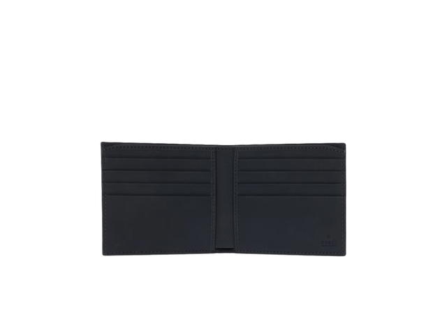 Gucci Gucci Bi-Fold Wallet In GG Rubber-Effect With Black - view 2