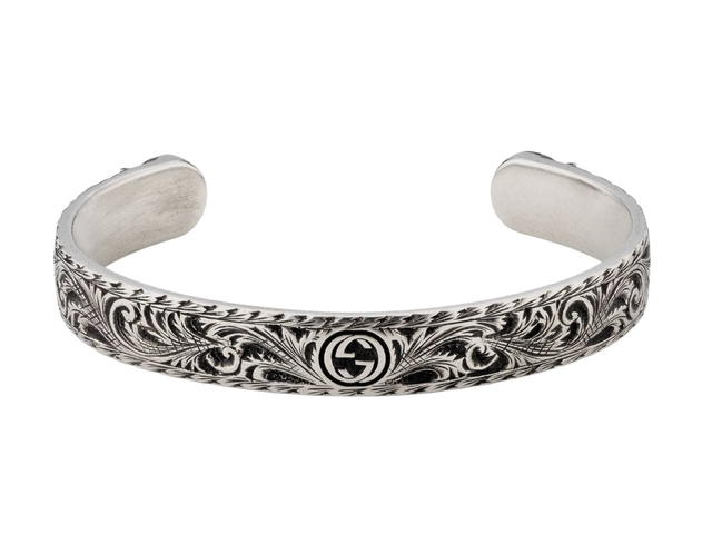 Gucci Gucci Bracelet in silver with feline head - view 2