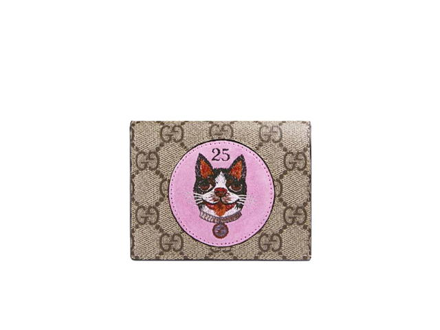 Gucci Gucci Card Case Wallet Bosco Patch - view 1