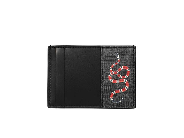 Gucci Gucci Card Holder Kingsnake Print - view 1