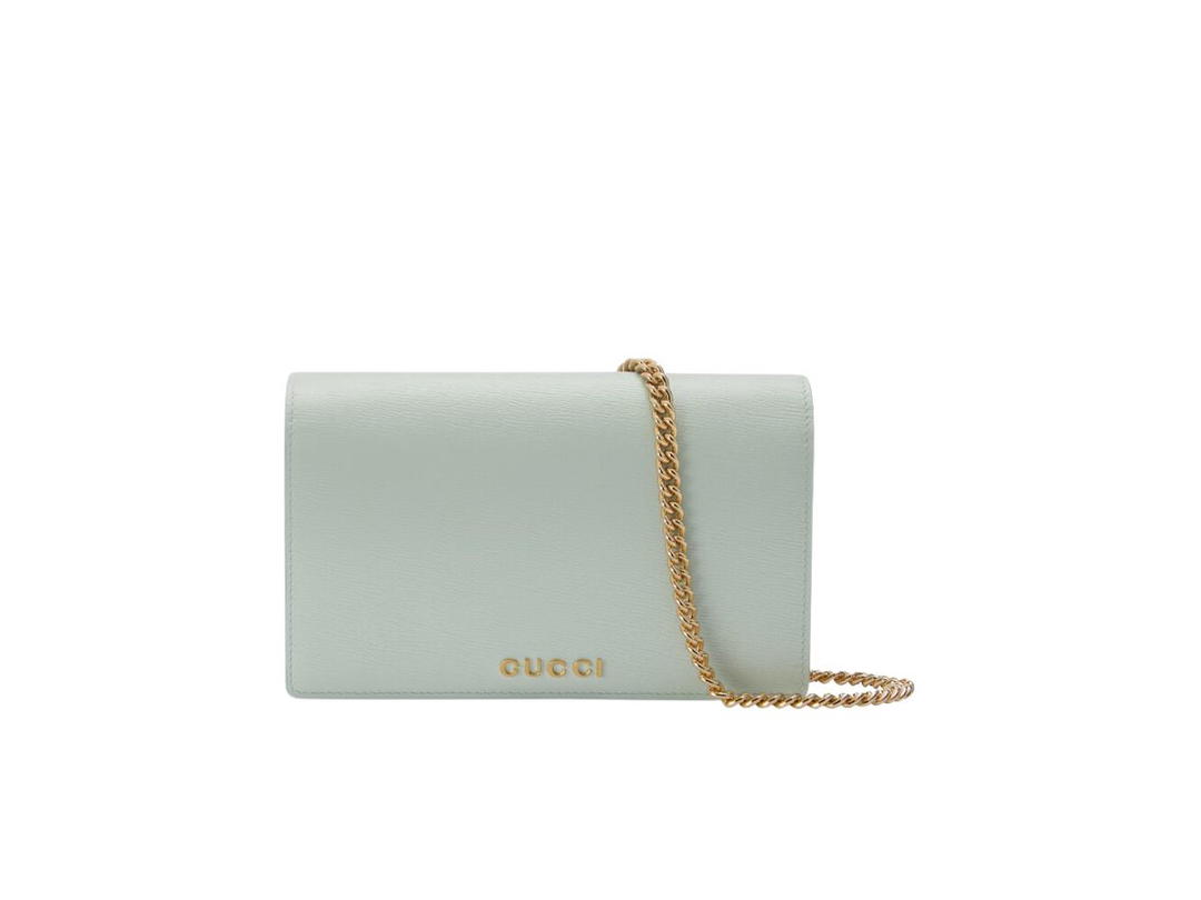Gucci Gucci Chain Wallet Gucci Script