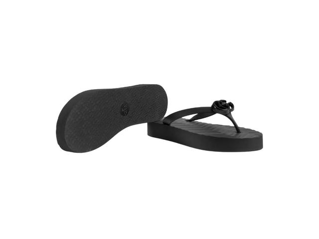 Gucci Gucci Chevron Thong Sandal Black - view 3