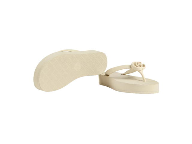 Gucci Gucci Chevron Thong Sandal White - view 3