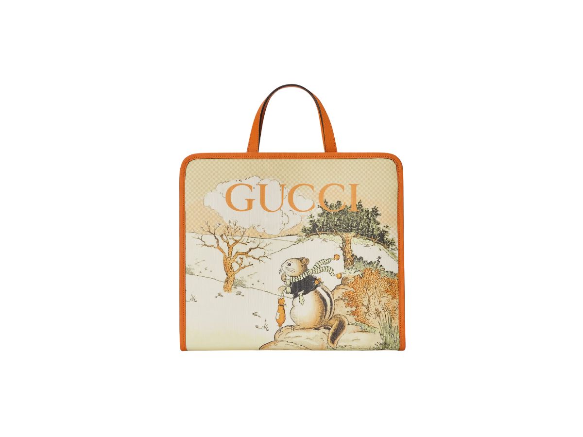 Gucci Gucci Tote Bag Animal Print
