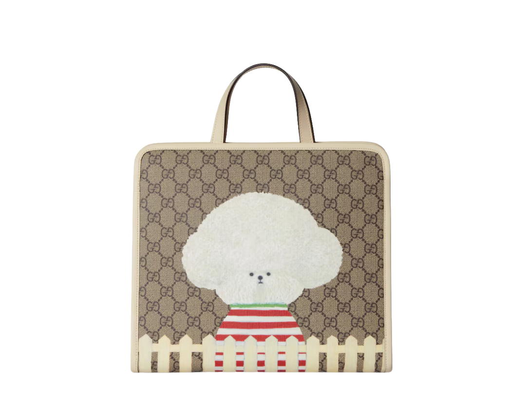 Gucci Gucci Tote Bag Dog Print