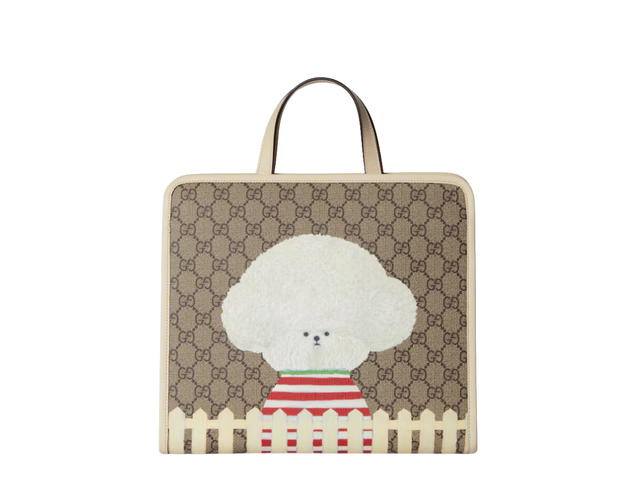 Gucci Gucci Tote Bag Dog Print - view 1