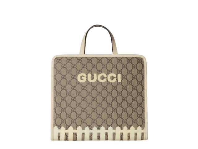 Gucci Gucci Tote Bag Dog Print - view 2