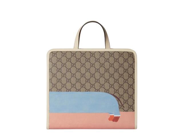 Gucci Gucci Tote Bag Dog Print - view 2