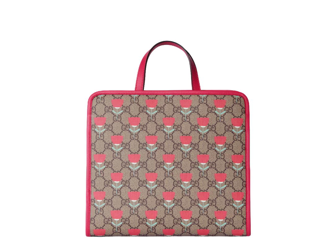 Gucci Gucci Tote Bag Flower Print