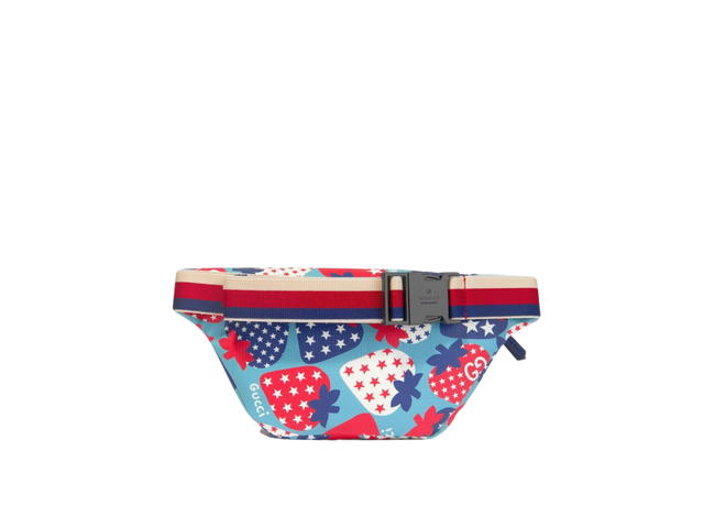 Gucci Gucci Belt Bag Strawberry Star Print - view 2