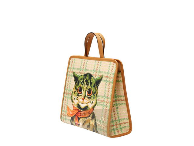 Gucci Gucci Top Handle Bag Cat Print - view 2