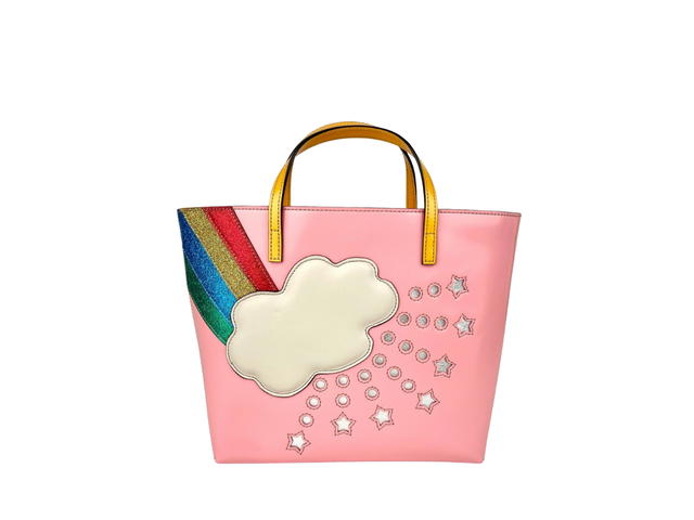 Gucci Gucci Tote Bag Rainbow Cloud Print - view 1