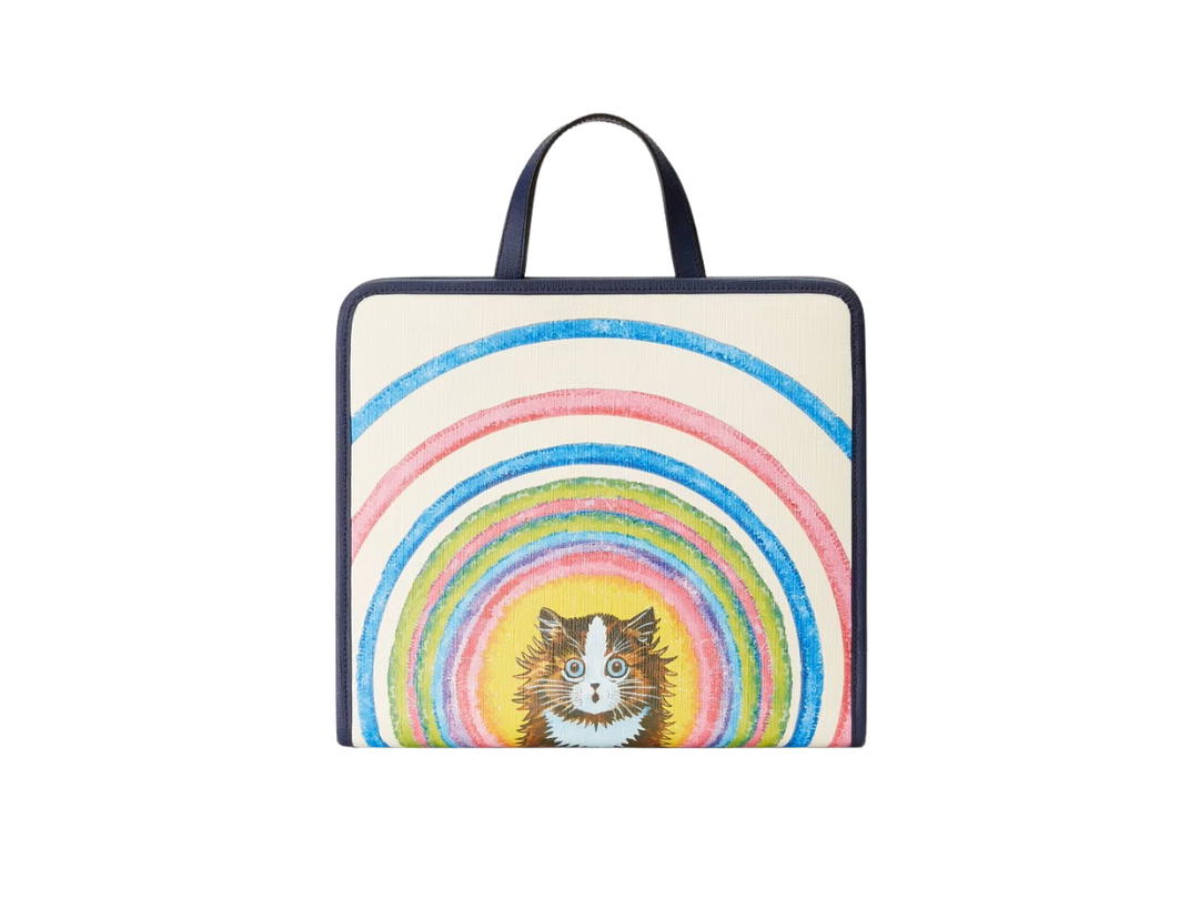 Gucci Gucci Tote Bag Cat Print